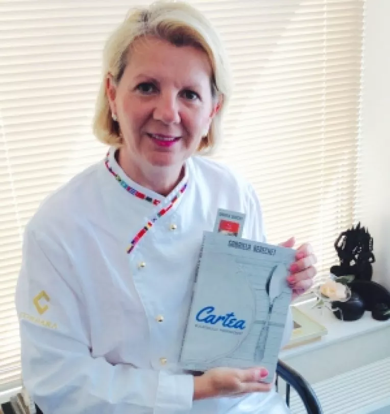 Cartea bucatarului profesionist de Gabriela Berechet va fi lansata astazi