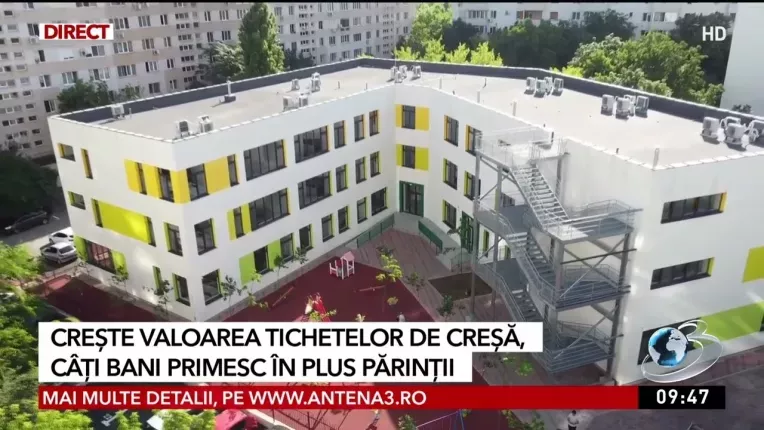 Creste valoarea tichetelor de cresa, din aprilie. Conditii de acordare si detalii pentru parinti