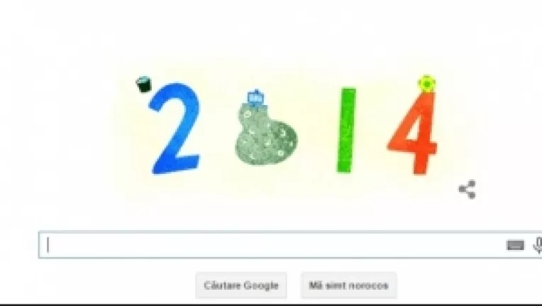 Google ne ureaza un An Nou Fericit!