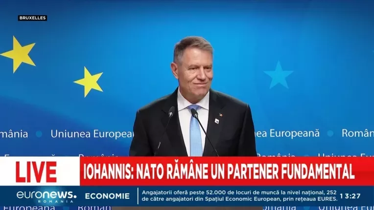 Iohannis cere UE sprijin pentru Chisinau. "Siguranta Moldovei inseamna siguranta spatiului european"