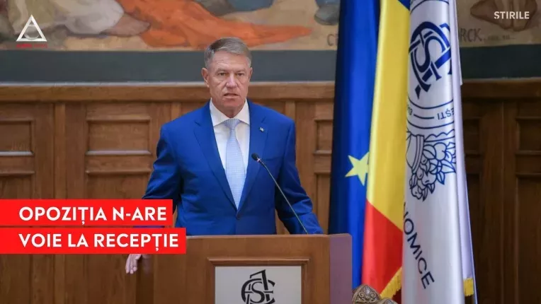 Iohannis nu a invitat USR si AUR la receptia organizata de Ziua Nationala