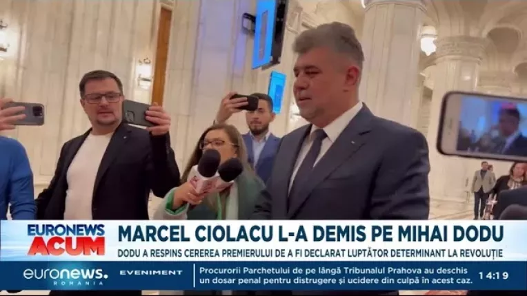 Marcel Ciolacu l-a demis pe cel care i-a respins cererea de revolutionar