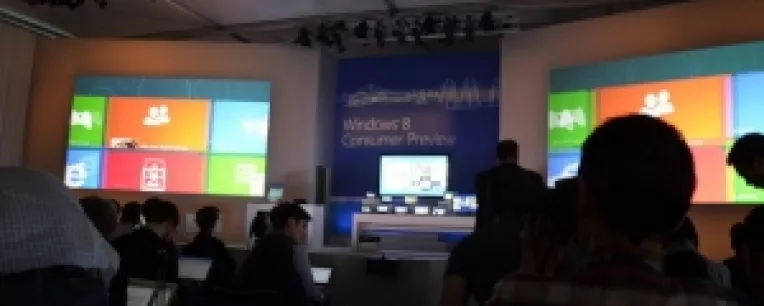 Microsoft a prezentat Windows 8 la Barcelona
