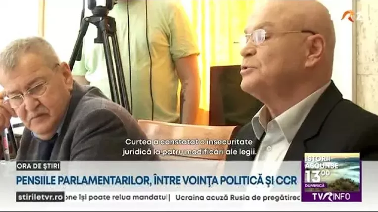 Pensiile parlamentarilor, intre vointa politica si CCR