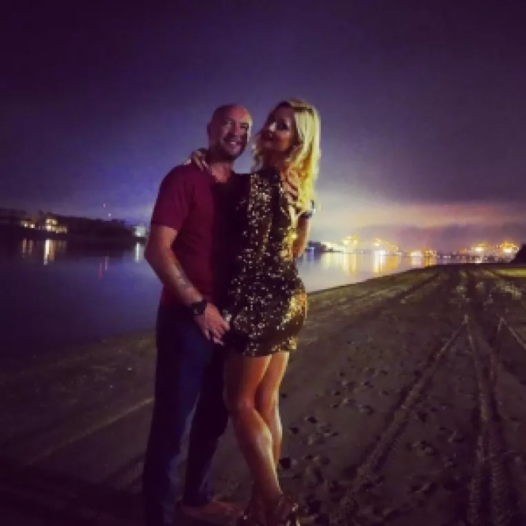 Raluca Zenga, baie in mare in prima zi a anului 2015!