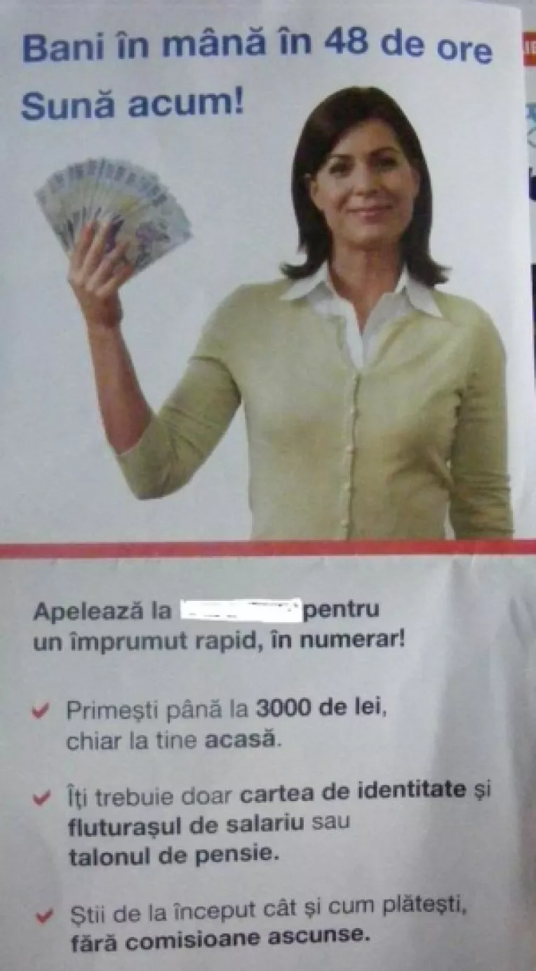 Sarbatori mai scumpe:  Romanii iau credite prin telefon cu dobanzi de 60%, pentru ca bancile ii refuza
