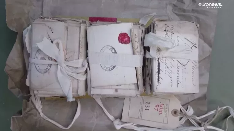 Scrisori de dragoste, vechi de 250 de ani. Epistolele au fost trimise unor marinari francezi