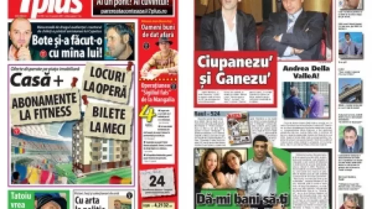Tabloidul "7 Plus" ar putea fi cumparat de Voiculescu