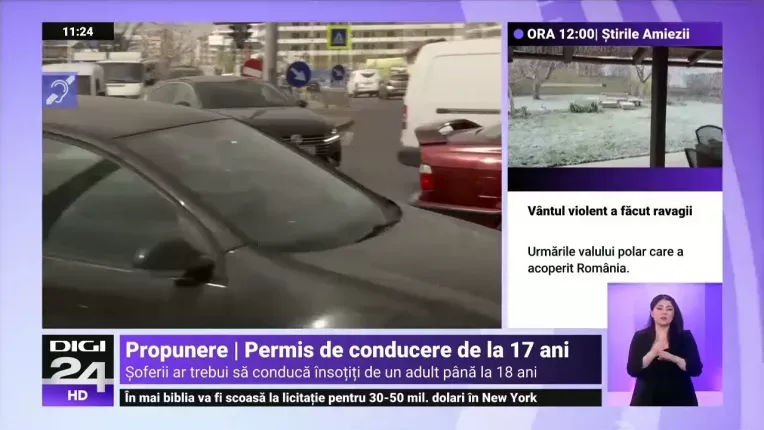 Tinerii si-ar putea lua permisul auto la 17 ani, dar vor putea conduce masina doar cu o conditie
