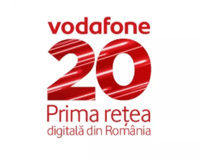 Vodafone Romania lanseaza campania aniversara de 20 de ani oferind internet nelimitat gratuit de Ziua Indragostitilor